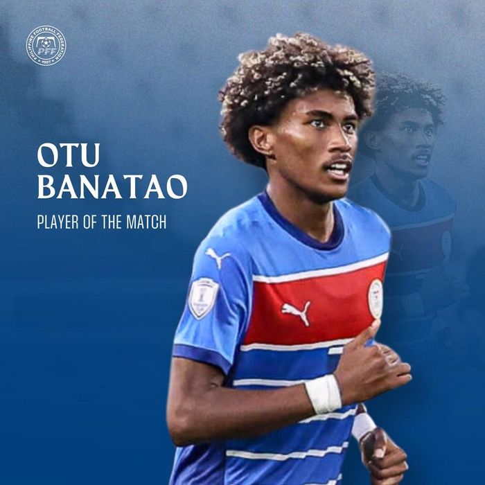 Otu Banatao đã ghi 2 bàn vào lưới U23 Philippines