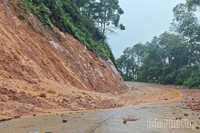 Sau cơn bão số 3 nhiều nơi trên địa bàn tỉnh đất đã đạt trạng thái bão hòa.