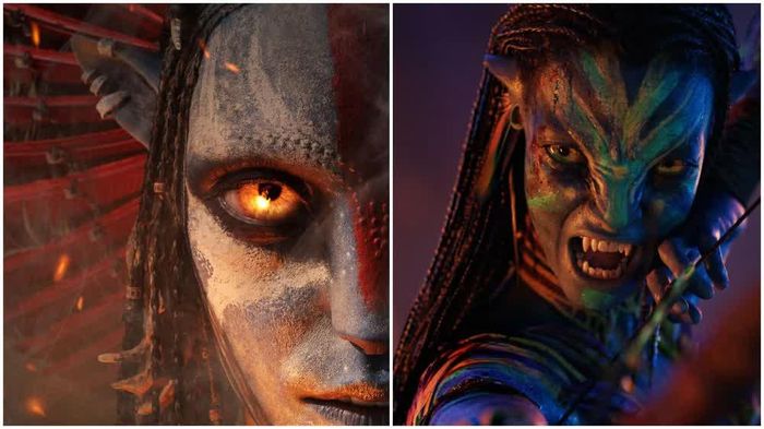 Neytiri (phải) là nữ chính trong hai phần "Avatar" đầu tiên