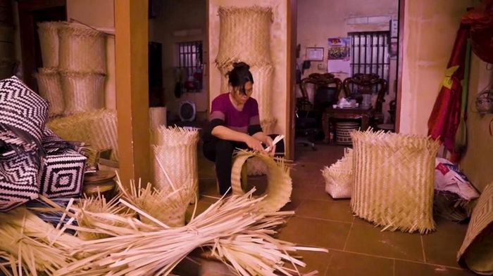 Làng mây tre đan xã Kiều Phú