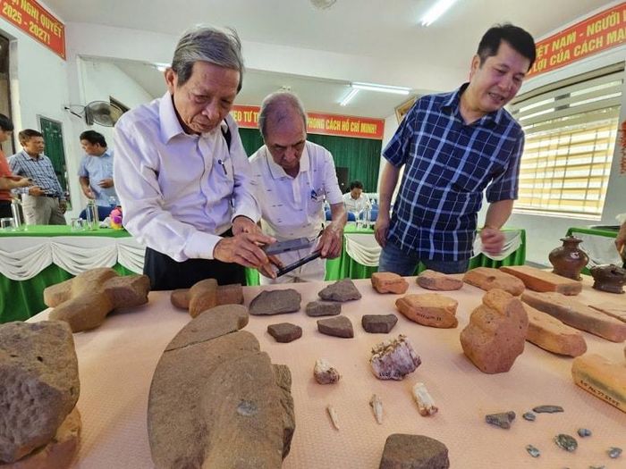 Trong đợt khai quật khảo cổ đầu năm 2025, các nhà khoa học đã thu được 9.380 tiêu bản và mảnh hiện vật. Ảnh: TL