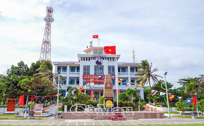 Khang trang trụ sở Sở Chỉ huy đảo Song Tử Tây.