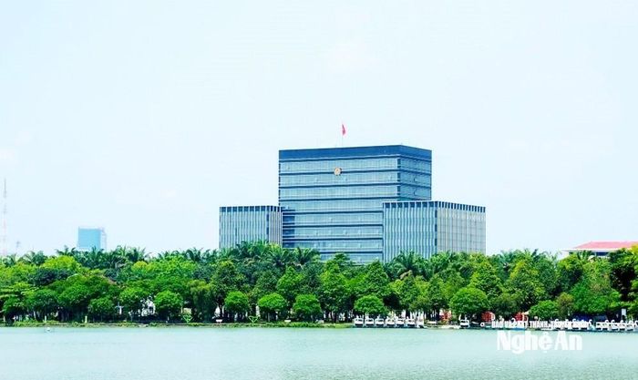 Trụ sở UBND tỉnh Nghệ An. Ảnh: Thành Duy