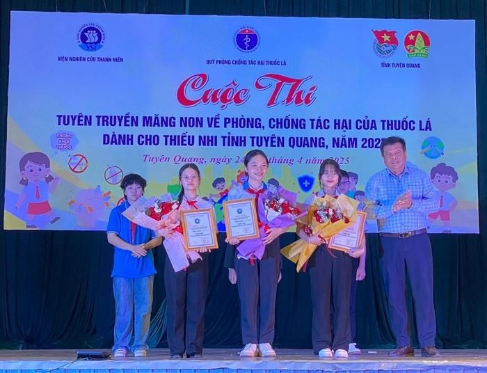 Hội thi tuyên truyền phòng chống tác hại của thuốc lá dành cho thiếu nhi trên địa bàn tỉnh Tuyên Quang