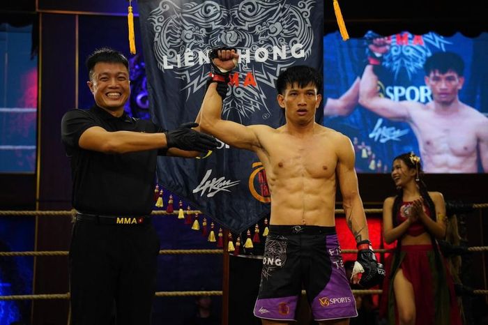 Bùi Trường Sinh giành chiến thắng thuyết phục - Ảnh: GMA - Gods of Martial Arts
