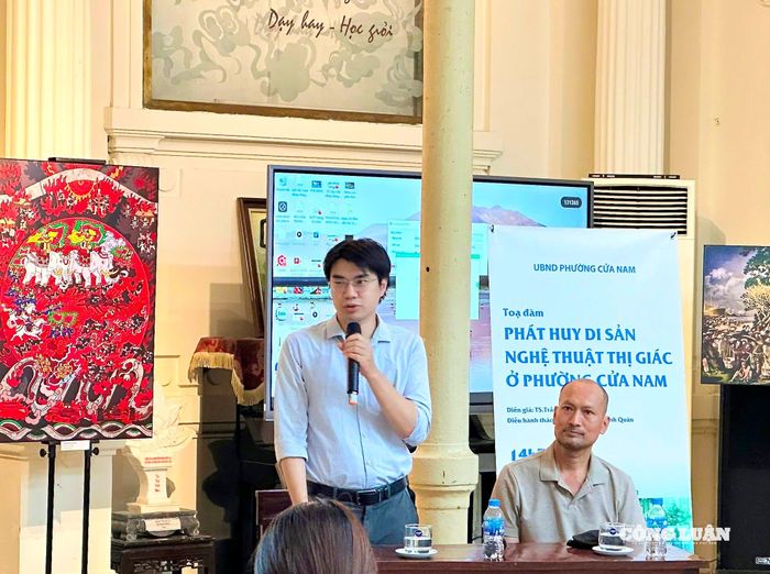 Thạc sĩ Phạm Minh Quân (Trường Khoa học liên ngành và Nghệ thuật, Đại học Quốc gia Hà Nội).