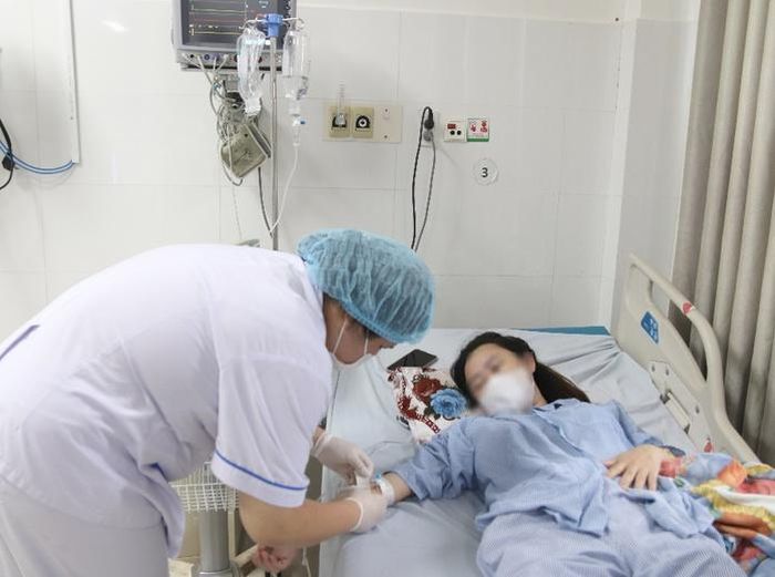 Bệnh nhân điều trị sốt xuất huyết tại Bệnh viện Vũng Tàu