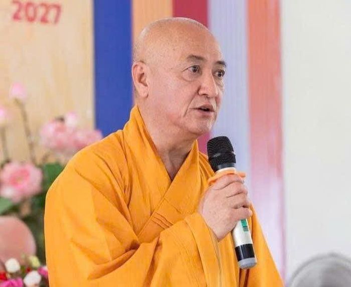 Hòa thượng Thích Huệ Thông ban đạo từ