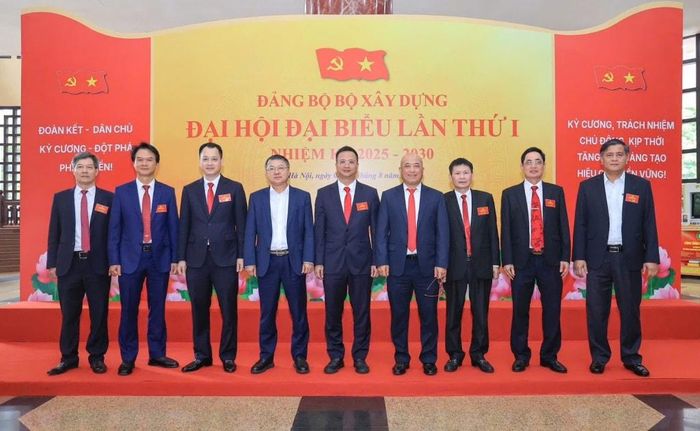 Đoàn đại biểu Đảng bộ Cục Hàng không Việt Nam tham dự Đại hội Đại biểu Đảng bộ Bộ Xây dựng lần thứ I, nhiệm kỳ 2025-2030