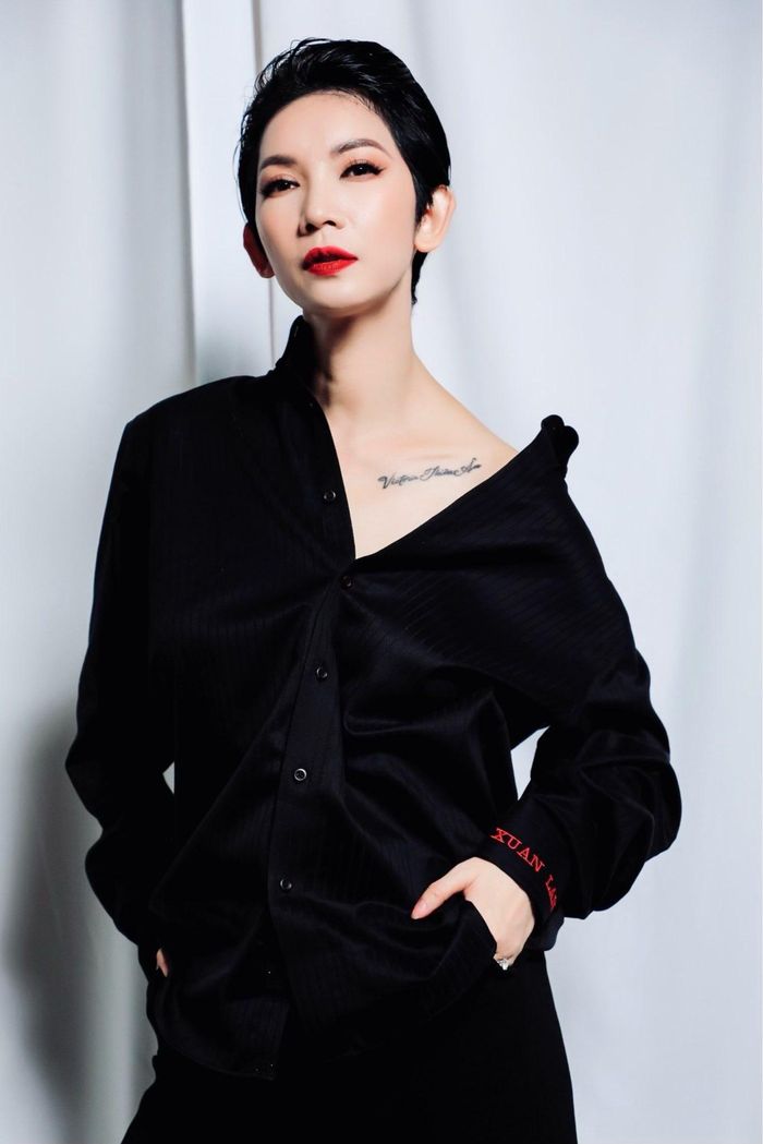 Xuân Lan kể cô từng đảm nhận vai ác khi tham gia chương trình thực tế. Ảnh: FBNV.