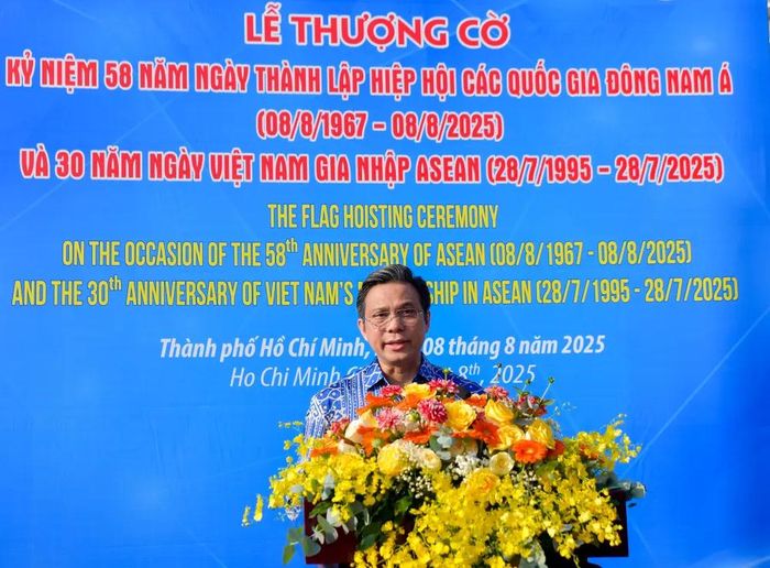  Ông Firdauz Bin Othman, Tổng lãnh sự Malaysia tại TP.HCM, phát biểu tại buổi lễ. Ảnh: TRẦN LINH 