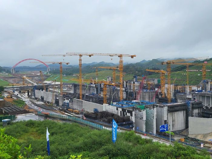 Tham quan công trường kênh đào Bình Lục, Khâm Châu, Quảng Tây
