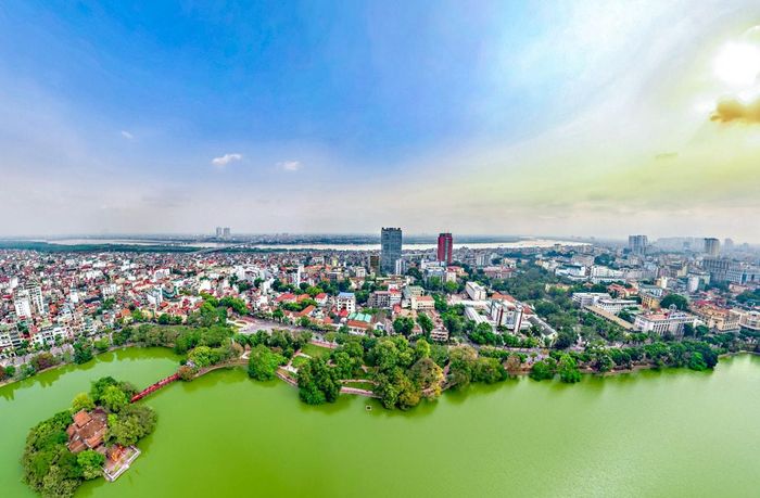 Một góc thành phố Hà Nội. Ảnh tư liệu