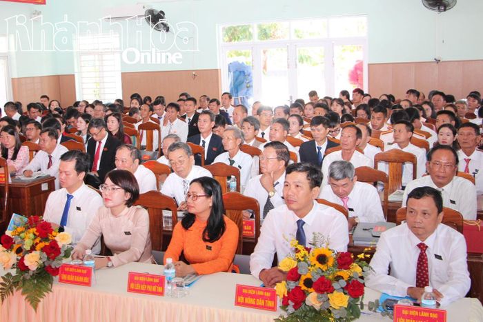 Đại biểu dự đại hội.