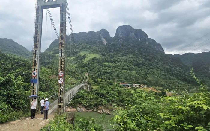 Một góc bản Cây Sú (xã Trường Sơn) - Ảnh: P.P