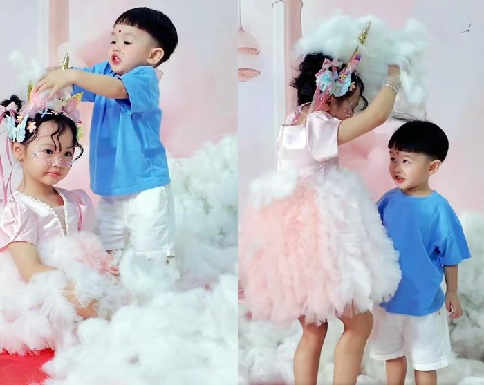Lên 5 tuổi, cô bé ngày càng xinh xắn. Ảnh: FB Đàm Thu Trang