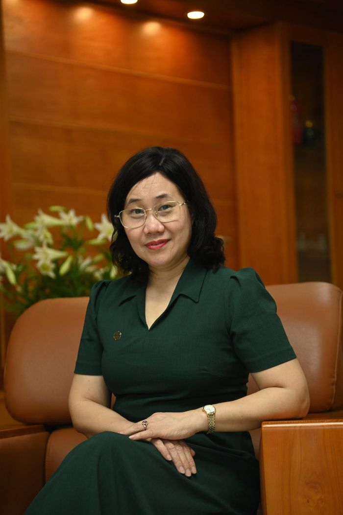 Bà Nguyễn Thị Hương, Cục trưởng Cục Thống kê. (Ảnh: Vietnam+)