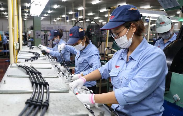 Công nghiệp chế biến, chế tạo vẫn hấp dẫn vốn ngoại. Ảnh minh họa