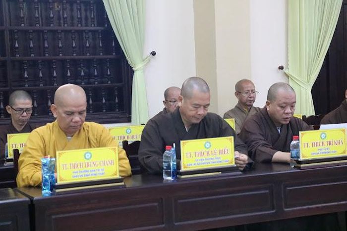Chư tôn đức Ban Thường trực