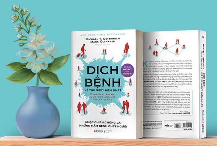  Dịch bệnh - Kẻ thù nguy hiểm nhất của Michael T. Osterholm và Mark Olshaker đưa ra lời cảnh báo về những đại dịch tiếp theo còn mạnh mẽ hơn Covid-19. Ảnh: Alpha Books. 