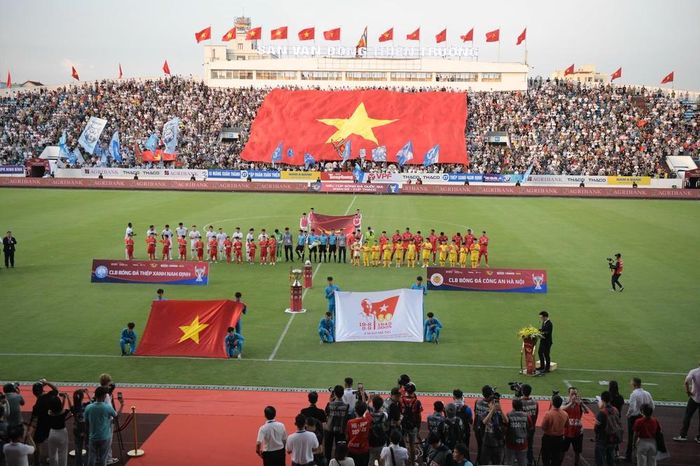 V-League nhìn từ trận tranh Siêu Cúp quốc gia sẽ thấy rất nhiều hứa hẹn và gợi mở. Ảnh: Minh Hoàng