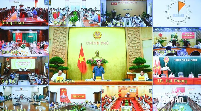 Phó Thủ tướng Chính phủ Trần Hồng Hà phát biểu kết luận hội nghị. Ảnh: Thành Cường