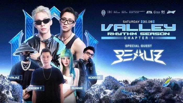 Valley Rhythm Season: Kết hợp nghe nhạc techno và xem pháo hoa tại Hạ Long