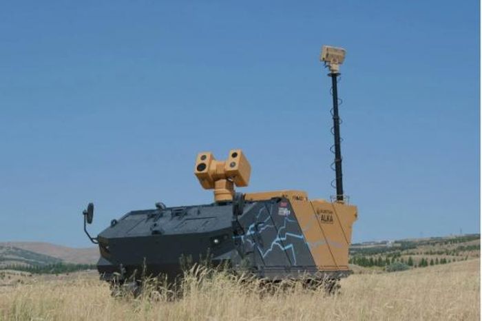 ALKA-KAPLAN có thể là "xe tăng laser đầu tiên" của thế giới. Ảnh eurasiantimes.