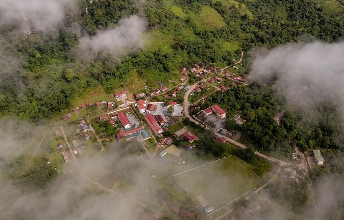 Bản làng mới của người dân tộc Bru - Vân Kiều ở xã Trượng Trạch