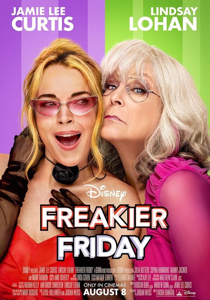 Áp phích quảng bá phim “Freakier Friday”