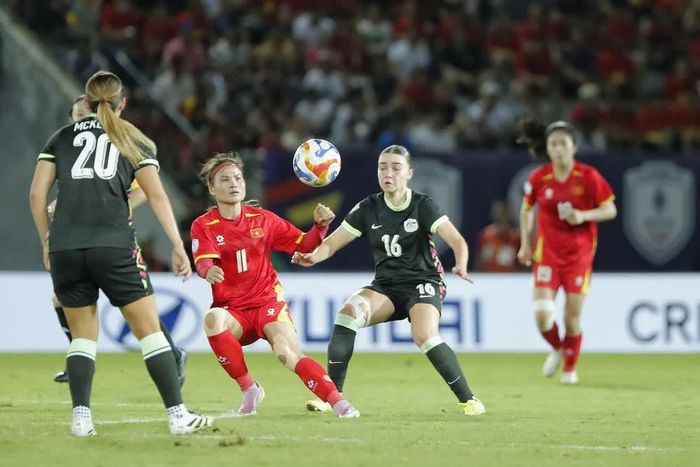 ĐT nữ Việt Nam thua 1-2 trước U23 nữ Úc - Ảnh: Hoàng Linh