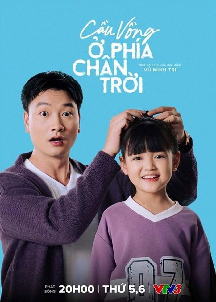 Bộ phim mới nhất của Trọng Lân là Cầu vồng ở phía chân trời. Ảnh: FB Trọng Lân.