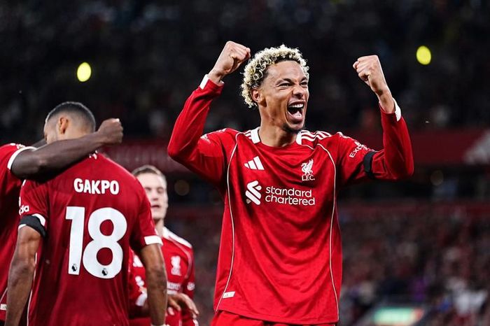Trước đó, Hugo Ekitike mở tỷ số cho Liverpool ở phút 37.