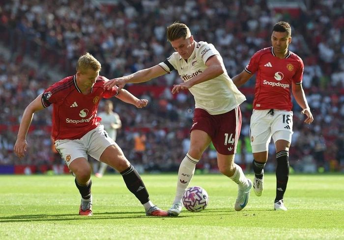 MU thất bại đáng tiếc trước Arsenal từ một tình huống cố định.