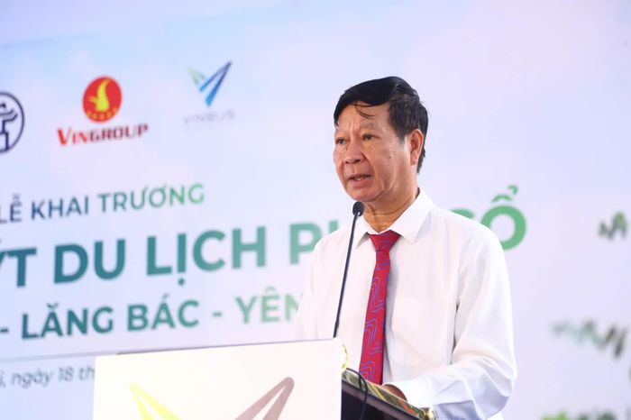 Ông Lê Khắc Hiệp – Phó Chủ tịch Tập đoàn Vingroup phát biểu tại buổi lễ.