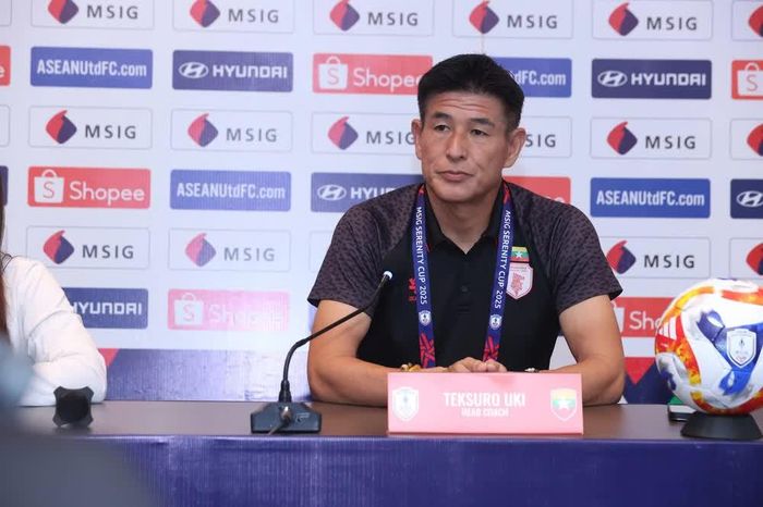 HLV Uki Tetsuro đánh giá cao sức mạnh của U23 Úc.Ảnh: Hoàng Linh