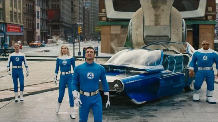Cảnh trong phim "The Fantastic Four: First Steps". Ảnh: Ducan Cinemas