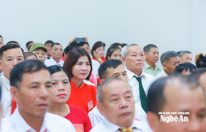 Các đại biểu dự Đại hội đại biểu Đảng bộ xã Nam Đàn lần thứ I, nhiệm kỳ 2025 - 2030. Ảnh: Thành Duy