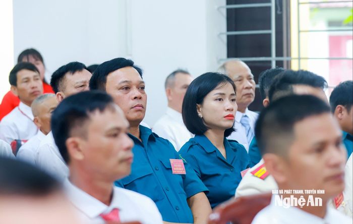 Các đại biểu dự Đại hội đại biểu Đảng bộ xã Nam Đàn lần thứ I, nhiệm kỳ 2025 - 2030. Ảnh: Thành Duy