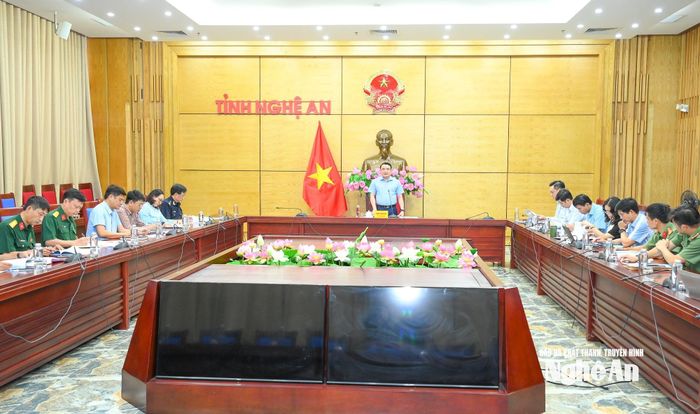 Toàn cảnh buổi làm việc. Ảnh: Thành Cường