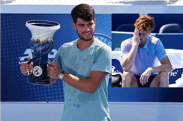 Sinner bỏ cuộc giữa chừng, Alcaraz vô địch Cincinnati Masters 2025