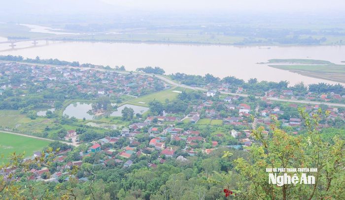 Một góc nông thôn mới xã Lam Thành. Ảnh: Đậu Kiều Hoa