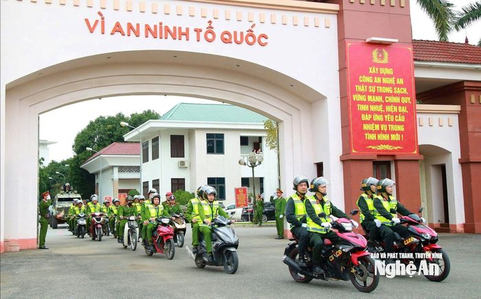 Tổ công tác 373 trở thành lực lượng chủ công của Công an Nghệ An trên mặt trận đấu tranh phòng, chống tội phạm. Ảnh tư liệu: CANA