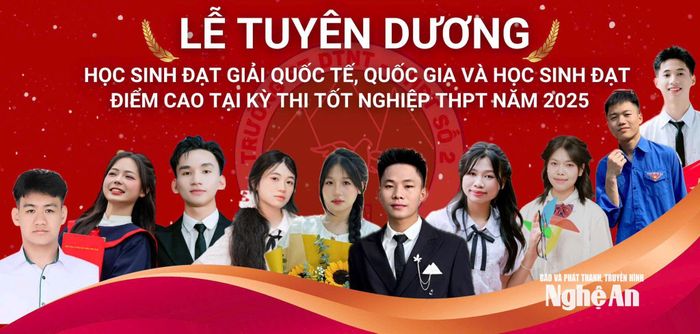 Năm học này, Trường PT DTNT THPT số 2 tiếp tục nằm trong tốp đầu của tỉnh khi có 10 học sinh được tuyên dương. Ảnh: NTCC