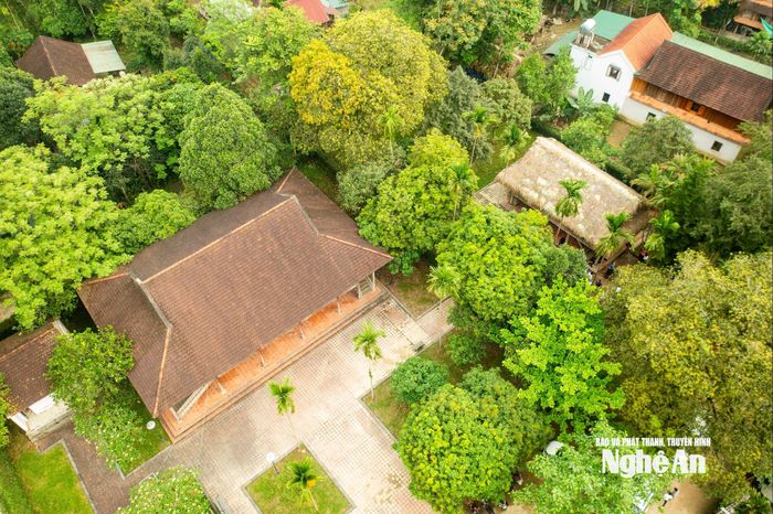 Di tích lịch sử cách mạng Quốc gia nhà cụ Vi Văn Khang ở xã Môn Sơn. Ảnh: Thành Cường