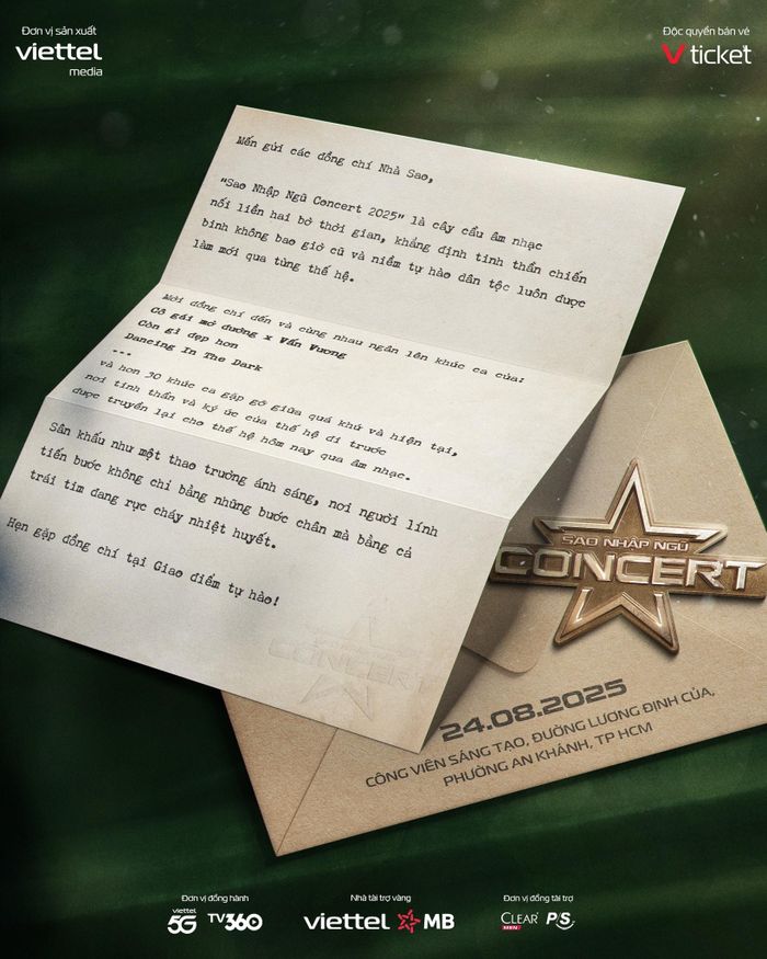 Những ca khúc nhạc đỏ như "Cô gái mở đường" sẽ xuất hiện trong Sao nhập ngũ Concert