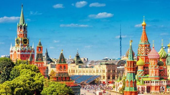 Quảng trường Đỏ và điện Kremlin - biểu tượng lịch sử và chính trị nổi tiếng tại thủ đô Moscow, Nga. Ảnh: U.S Department of State