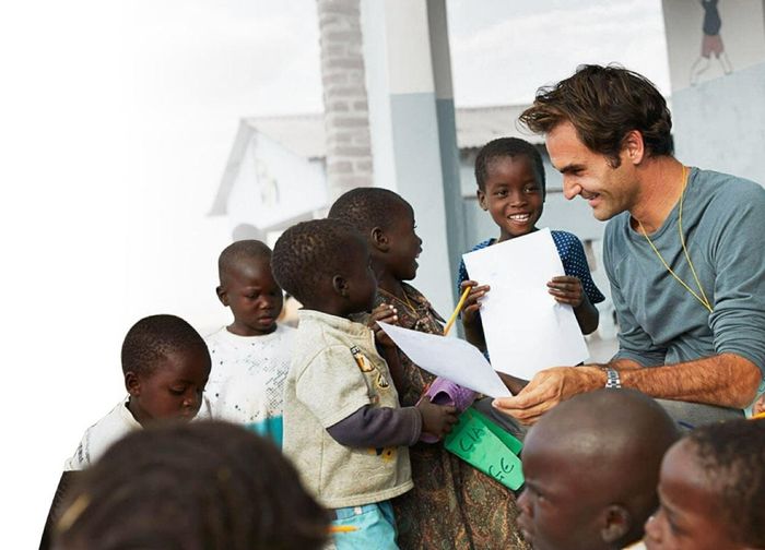 Huyền thoại quần vợt Thụy Sĩ Roger Federer. Ảnh: Roger Federer