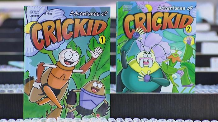 Bộ truyện tranh “Adventures of Crickid” vừa phát hành