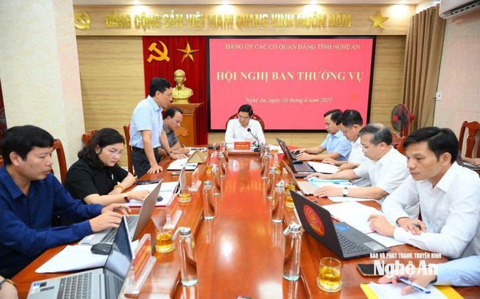 Quang cảnh cuộc họp. Ảnh: Thành Cường